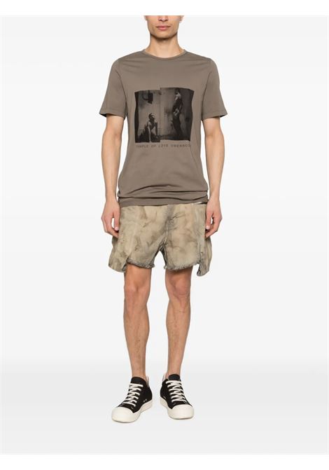 level t t-shirt man dust RICK OWENS DRKSHDW | DU01F4250 RNEP6P3409